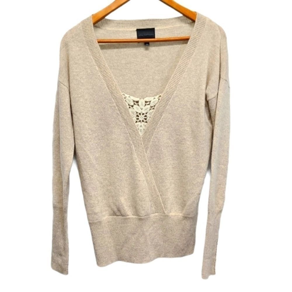 Hotel Particulier‎ 100% Cashmere V-Neck Sweater Size XS